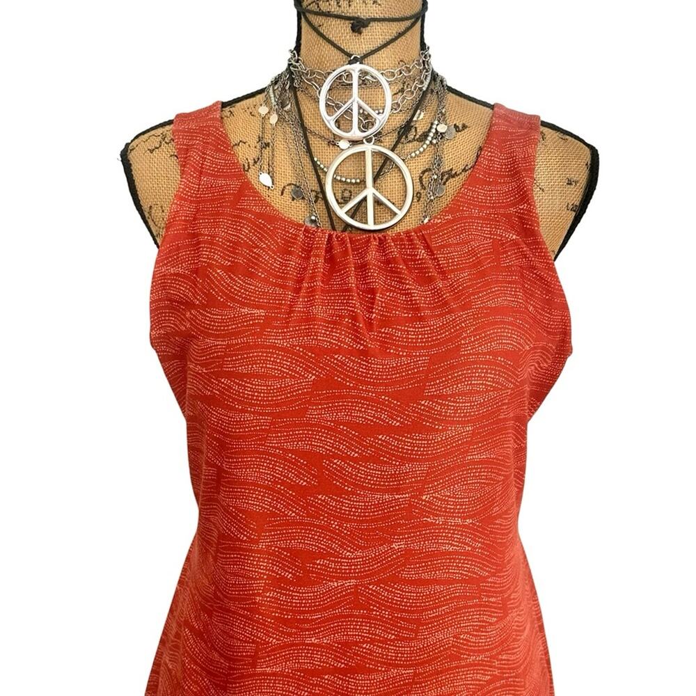 PRANA Women's Skypath Dress Scoop Neck slim fit dress with built-in bra SIZE XL - Picture 4 of 16